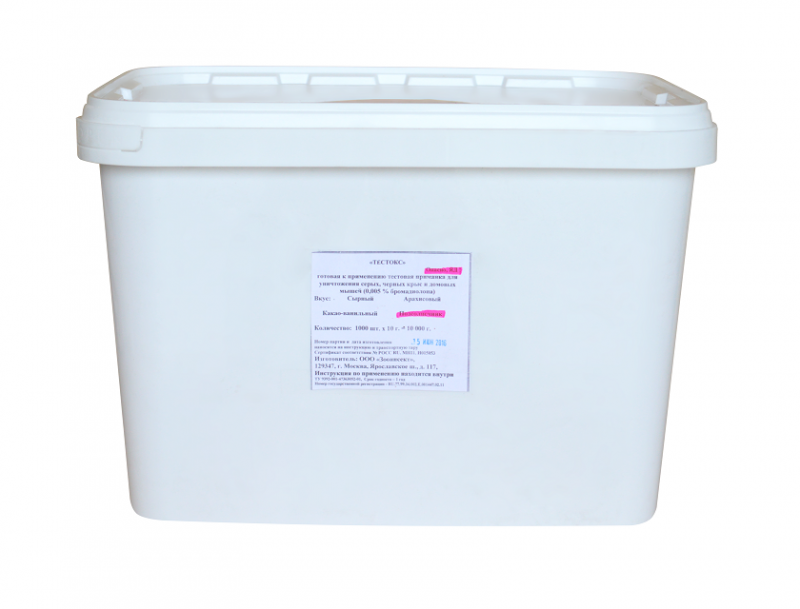 Тестокс, Какао-ваниль, 10кг/ведро Тестокс, Какао-ваниль, 10кг/ведро